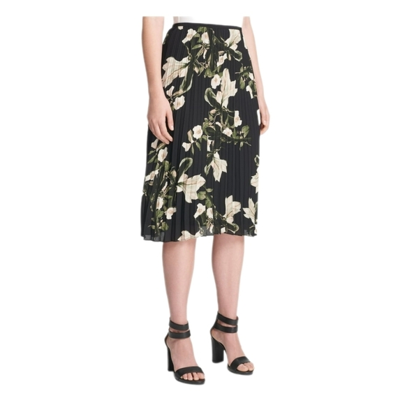Dkny Dresses & Skirts - DKNY Womens Black Floral Circle Skirt 2